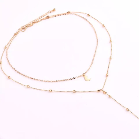 "Miami Nights" Hippie Moon Festival/Party Beaded Layered Casual Weekend Necklace - Picture 2 of 4